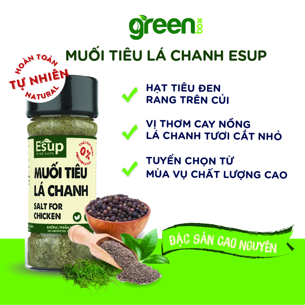 Muối tiêu lá chanh - 80g