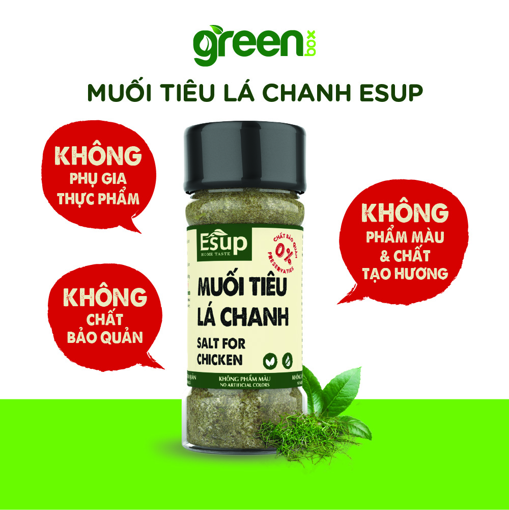 Muối tiêu lá chanh - 80g