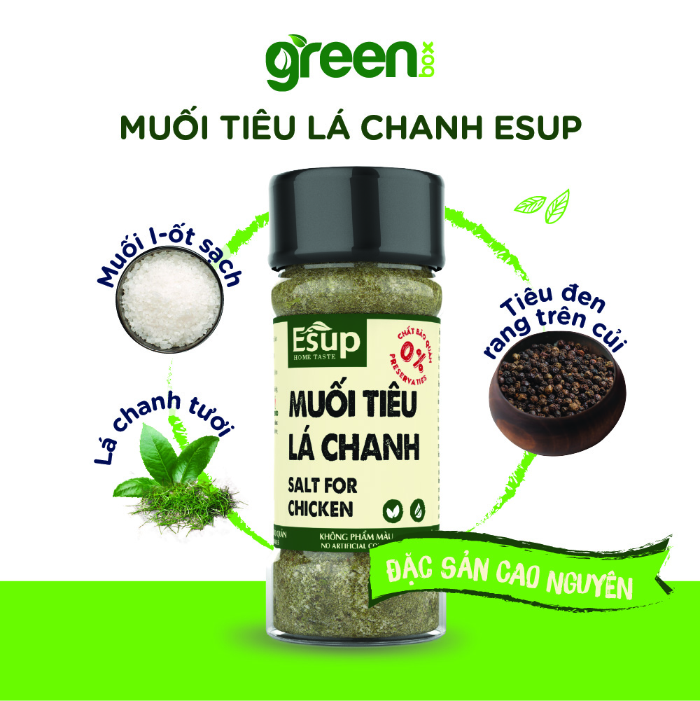 Muối tiêu lá chanh - 80g