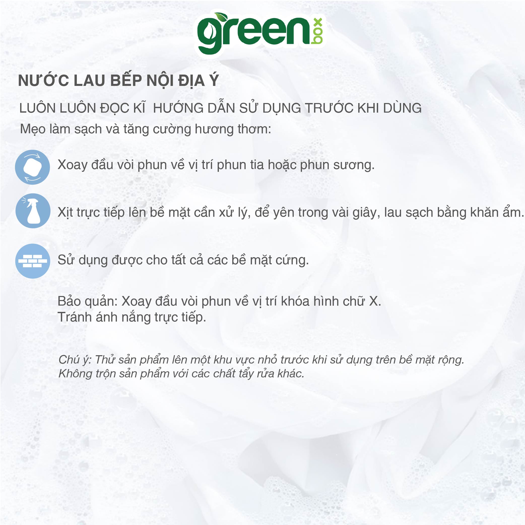 Nước lau bếp nội địa Ý thơm hoắc hương làm sạch dầu mỡ mảng bám vết bẩn cứng đầu trên bàn bếp bếp ga lò vi sóng tủ lạnh bồn rửa bề mặt mạ crom thép không gỉ vynil tường gạch lát Felce Azzurra, chai 750ml