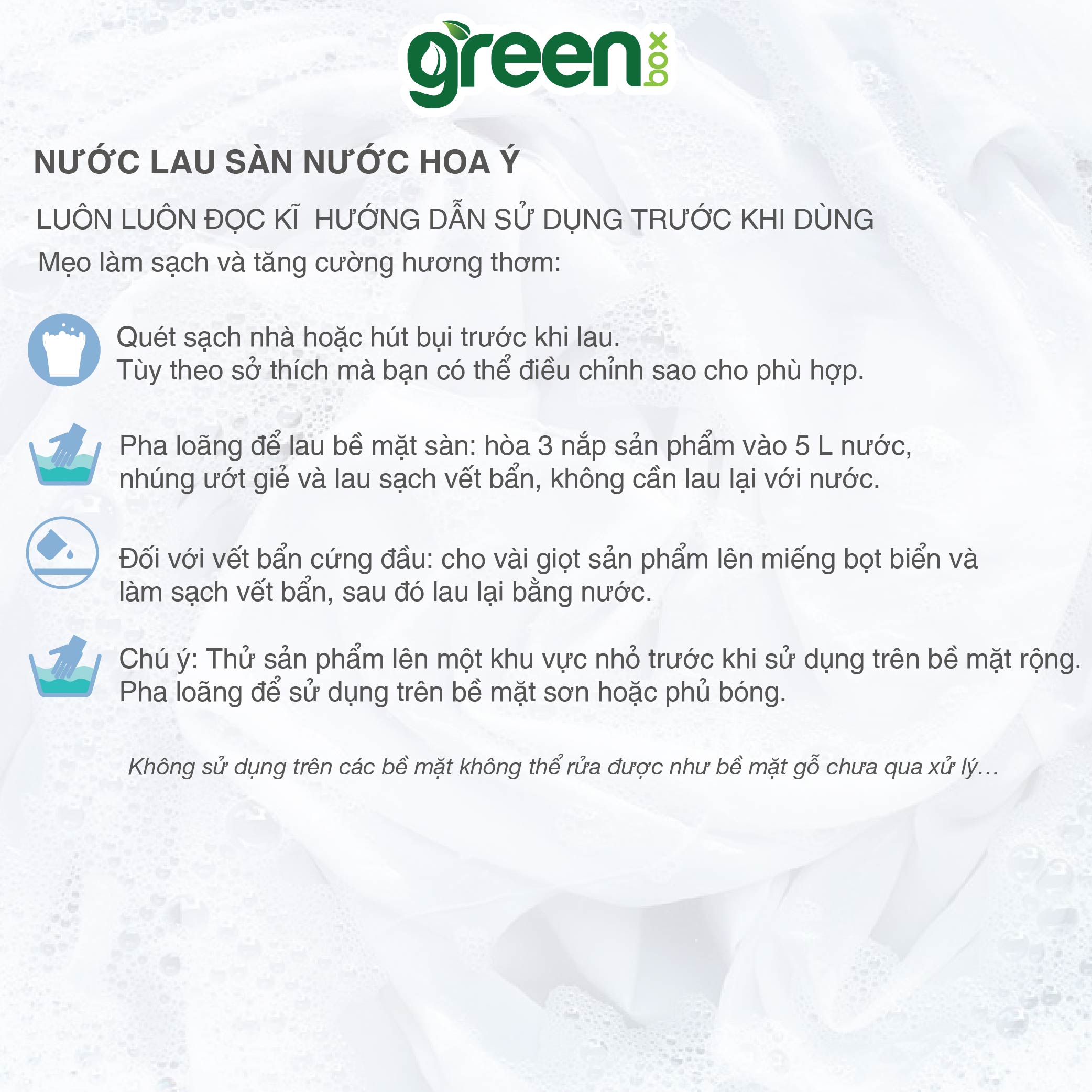 Nước lau sàn hương hoa oải hương tươi mát làm sạch vết bẩn bụi bẩn trên sàn nhà giúp sàn nhà sáng bóng Felce Azzurra Ý, chai 1000ml