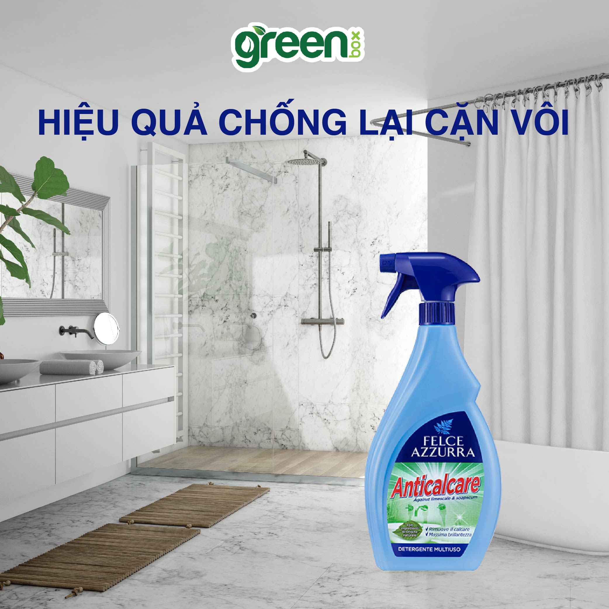 Nước tẩy rửa toilet Felce Azzurra hương cổ điển 750ml