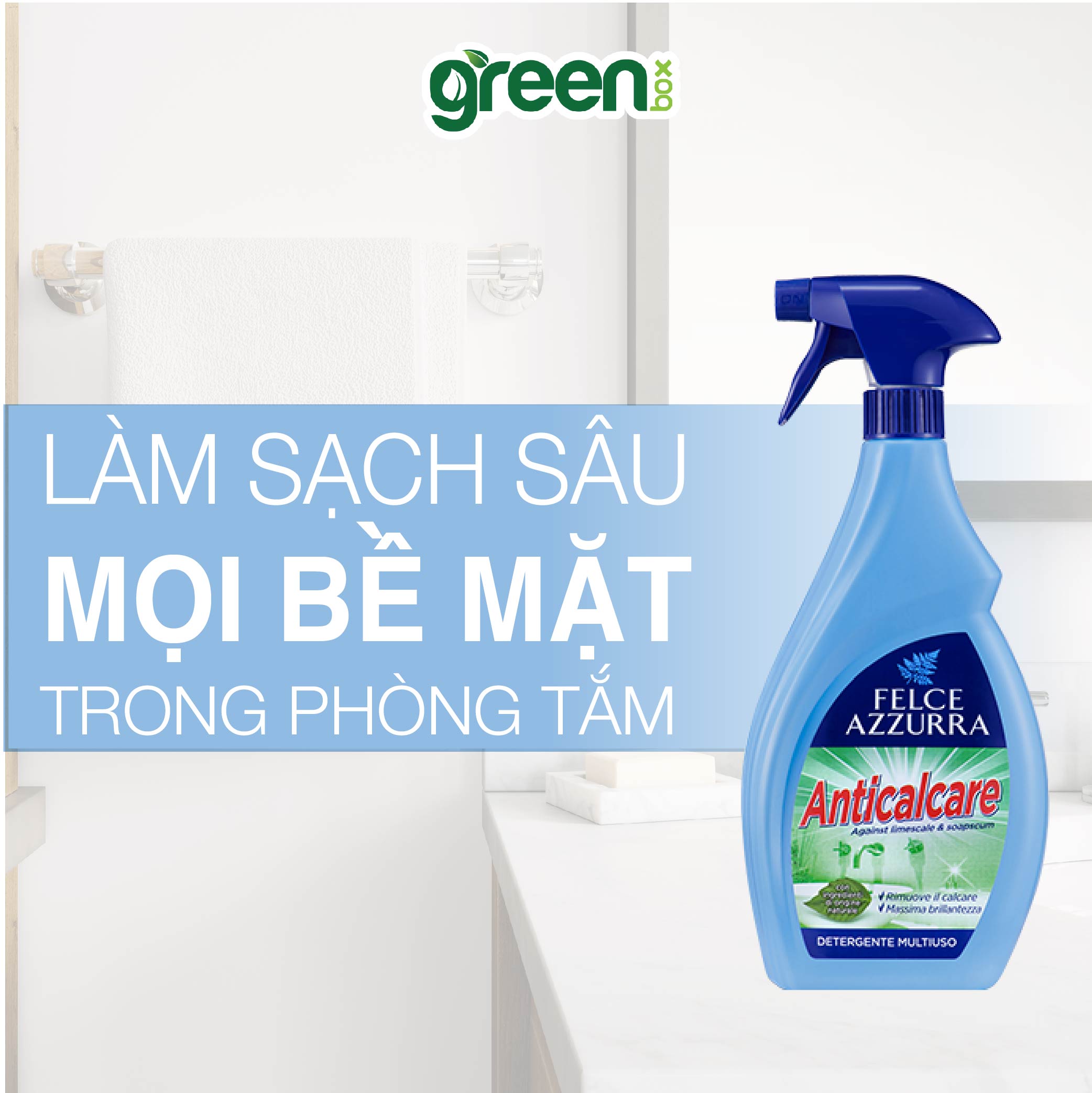 Nước tẩy rửa toilet Felce Azzurra hương cổ điển 750ml