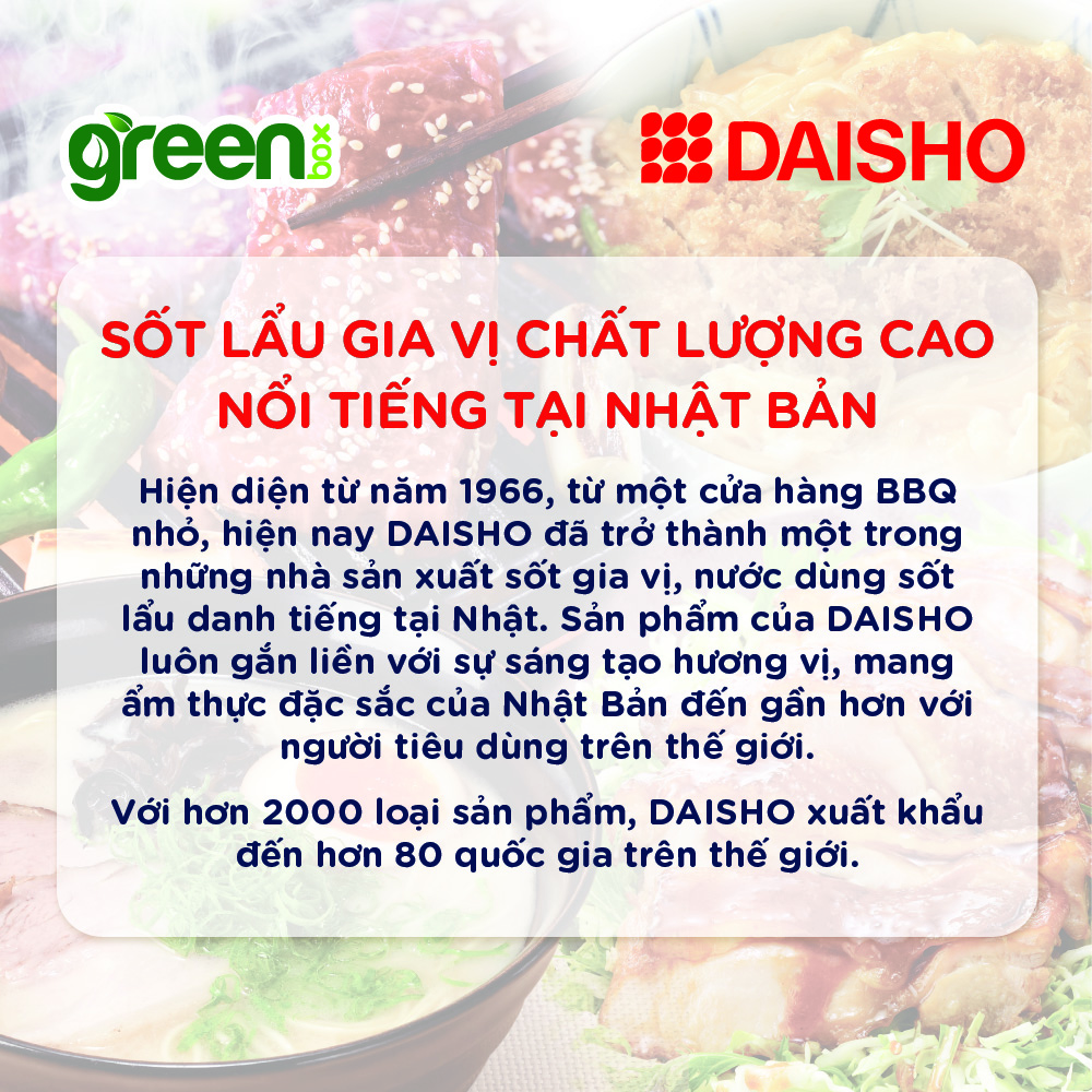 Sốt Teriyaki Daisho 1.25kg