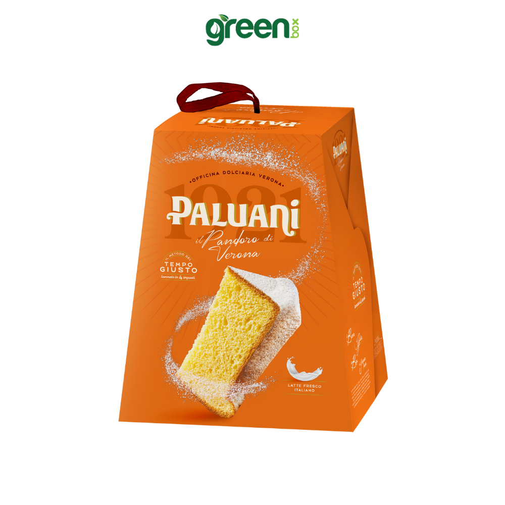 Bánh Giáng Sinh PALUANI Bánh Pandoro Verona 500g, Xuất Xứ Ý