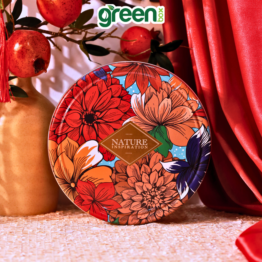 Hộp Bánh Thiếc Tết Qui Bơ Danesita Nature Collection 454g, Xuất Xứ Bồ Đào Nha