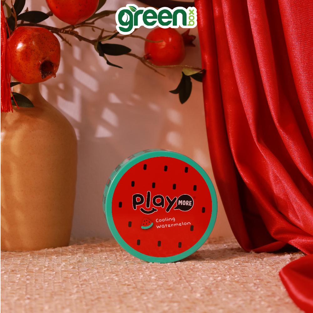 Hộp Thiếc Tết Kẹo The Hương Dưa Hấu Playmore 40G