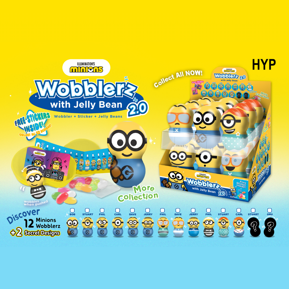 Kẹo Dẻo Hạt Đậu Minions 10g