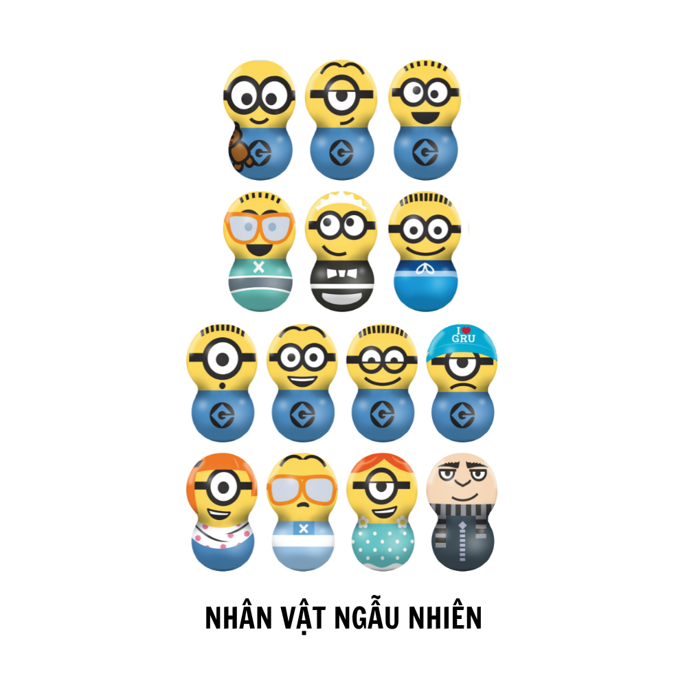 Kẹo Dẻo Hạt Đậu Minions 10g