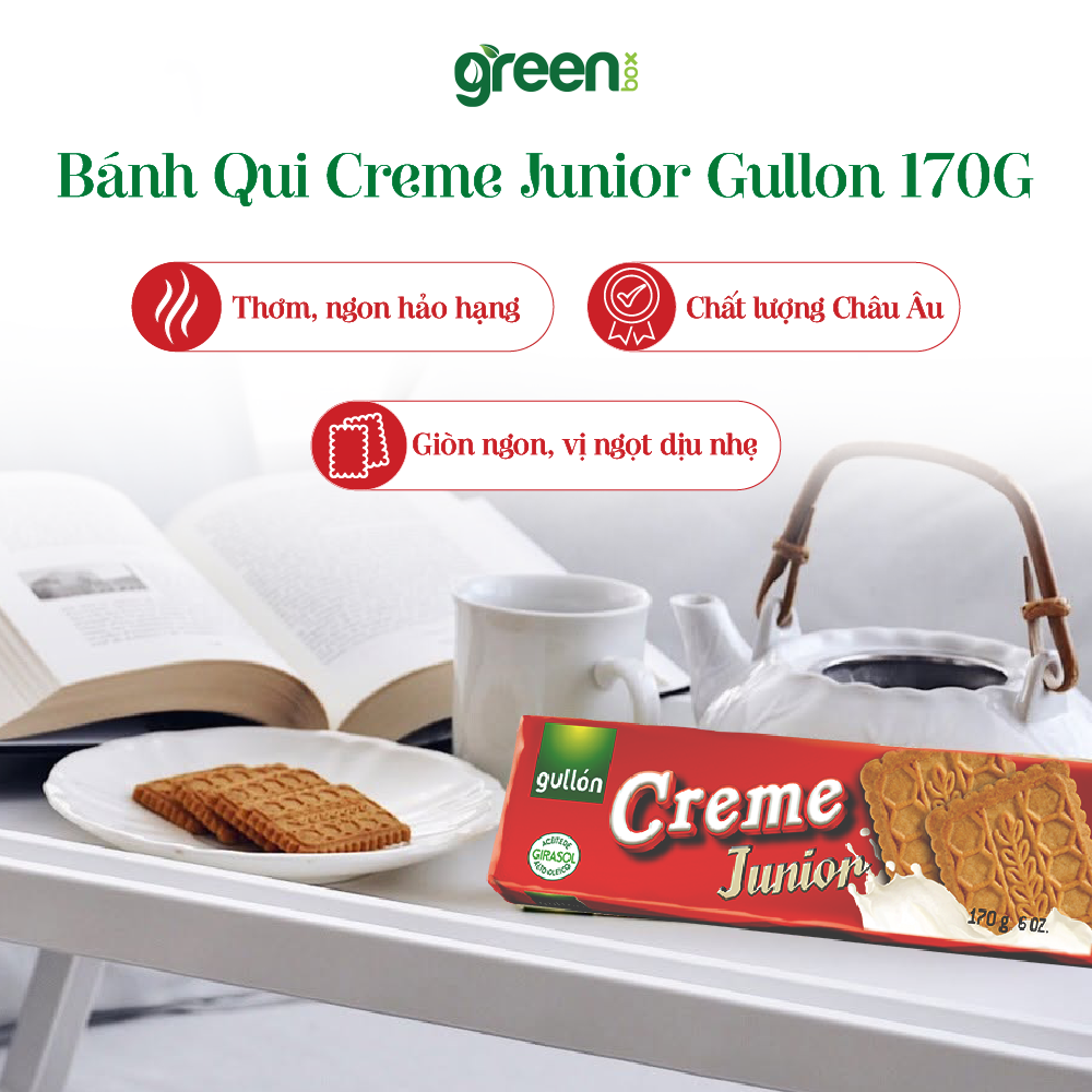 Bánh Qui Creme Junior Gullon 170G