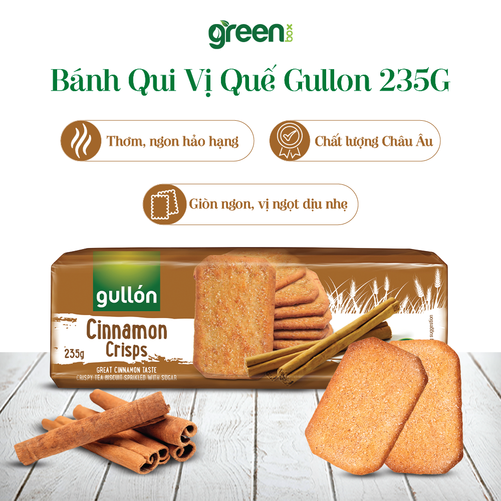 Bánh Qui Vị Quế Gullon 235G