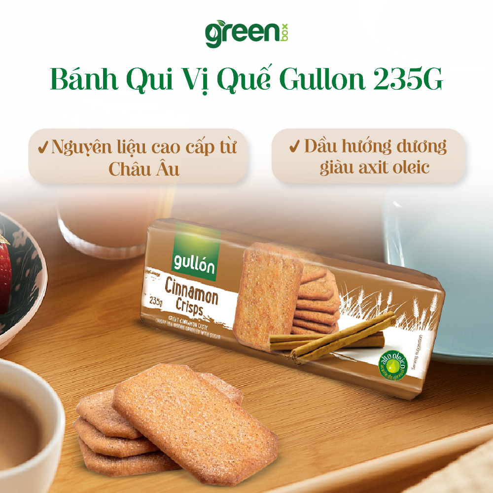 Bánh Qui Vị Quế Gullon 235G