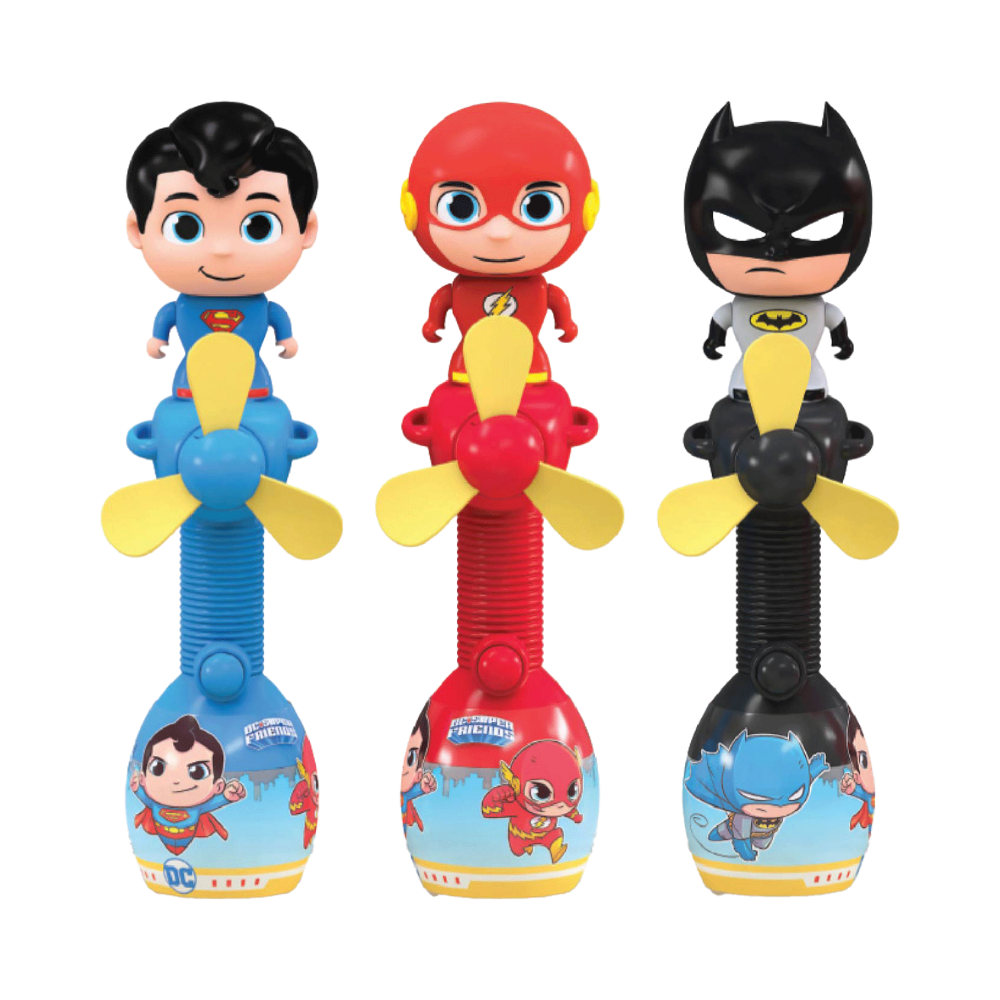 Kẹo Dẻo Với Cây Quạt Đồ Chơi Bất Ngờ Relkon Mixed (DCS, CM, MLP) 10G