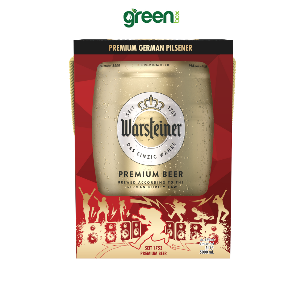 Bia Bom Warsteiner Premium 5L