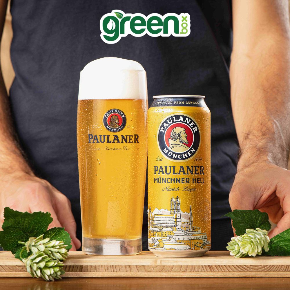 Bia Paulaner Münchner Hell 500ml