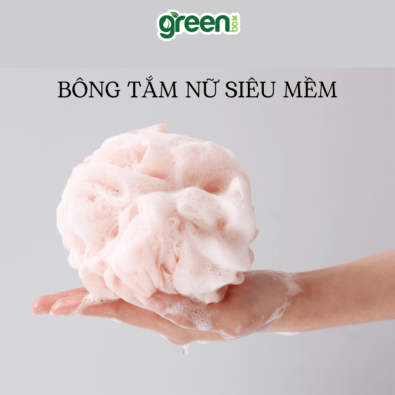 Bông Tắm BATH WELLNESS Bath Sponge Chất Lưới Siêu Mềm Bồng Bềnh Siêu Mềm Cho Nữ Lưới 50g